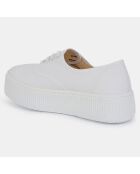 Sneakers Laurie en Toile blanches